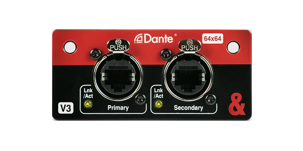Карта Audinate Dante (M-SQ-Dant64)