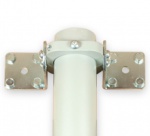 SYSTEM 2 - Крепление на балку для штанги 50 мм, макс. нагрузка 100 кг, цвет - цинк