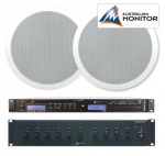 Система озвучивания помещения площадью 120 кв.м. с высотой потолков 3 метра