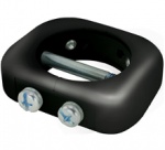 SYSTEM 2 - Зажим для крепления аксессуаров на штангу 50 мм, цвет - черный