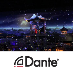 Dante AV-over-IP в китайском городе фантазий