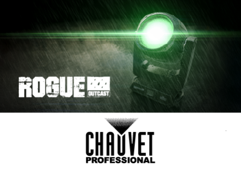 Rogue Outcast 3 Spot 2 — всепогодный SPOT-прожектор для ярких шоу