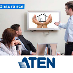 Система видеоотображения страховой компании построена на решениях ATEN