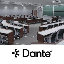 Крупнейшая система Dante в университете Китая на 700+ устройств