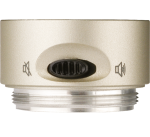 Пассивный модульный выключатель звука для ручных передатчиков радиосистем, цвет шампань