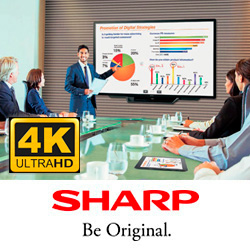 Вот это да! Интерактивный дисплей BIG PAD 70” с разрешением ULTRA HD 4K  от Sharp