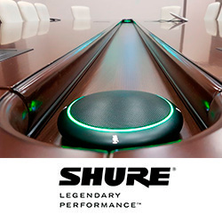 Микрофонные массивы Shure в переговорной Совета директоров ПАО «Ленэнерго»