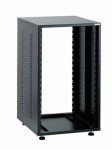 Рэковый шкаф, 22U, глубина 440мм, сталь черного цвета