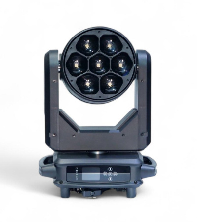Светодиодный прожектор с полным движением типа WASH+FX 7х40Вт RGBW светодиодов синтез цвета RGBW