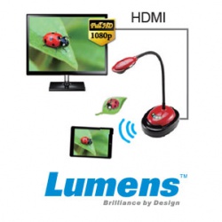 Новая беспроводная документ-камера Lumens DC125 Flyer