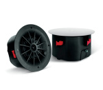 Потолочный двухполосный пассивный, коаксильный громкоговоритель для конференций, диаметр 6.5", глубина установки 100 мм, имеет разъемы RJ45 для подключения к усилителю