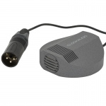 Настольный кардиоидный конденсаторный микрофон. Интегральная PPA, 3M терминированный кабель с male 3 Pin XLR. Цвет серый