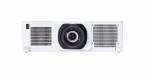 Одночиповый DLP-проектор 10.000 лм (без объектива), WUXGA 1920х1200, 16:10, две лампы, 2500:1. Разъемы:  HDBaseT, 2xHDMI, 1хSDI, 1хDVI-D. Вес 17,9кг. Белого или черного цвета