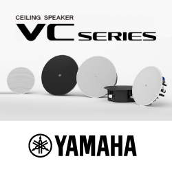 Yamaha представляет новую серию потолочных громкоговорителей - VC