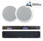 Система озвучивания помещения площадью 90 кв.м. с высотой потолков 3 метра