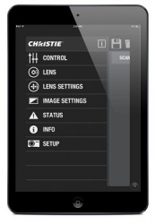 Мобильное приложение Christie InControl 