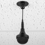 Трехэлементный подвесной микрофонный массив, черный цвет