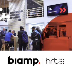 Обзор новинок Biamp и HRT на ISE 2020