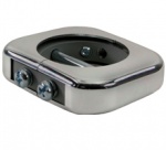 SYSTEM 2 - Зажим для крепления аксессуаров на штангу 50 мм, цвет - хром