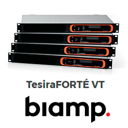 Расширение семейства Biamp TesiraFORTÉ для небольших помещений