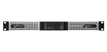 4-канальный инсталляционный усилитель с DSP, 9600 Вт, симметричная нагрузка всех каналов: 4×1600 Вт (8 Ом), 4×2400 Вт (4 Ом), 4×1800 Вт (2 Ом); мост: 3600 Вт (4 Ом), 4800 Вт (8 Ом); Hi‑Z 100/70 В: 4×2000 Вт, 1U
