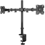 Кронштейн для двух мониторов 13"-32" настольный, чёрный