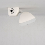 Настенная акустическая система для коммерческих инсталляций, степень защиты IP35, трансформатор 100/70Вт (15, 7,5, 3,8, 1,9 Вт), НЧ 3,5", ВЧ 3,5", кронштейн в комплекте, (ШхВхГ) 184х178х139 мм, 1.7кг.  Цвет белый. Цена за пару. 