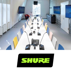 Беспроводная конференц-система Shure в штаб-квартире компании, владеющей 80-отелями