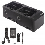 2-секционная сетевая зарядная станция для передатчиков ADX1 и ADX2 Transmitters, с блоком питания PS 60