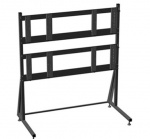 Модульный комплект креплений для видеостены напольного типа; конфигурация 2х2 дисплея; подходит для дисплеев с диагональю 46, 47, 55, 60" и весом до 85 кг, цвет черный и белый