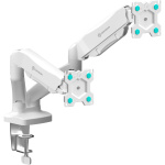 Кронштейн для монитора 13"-32" настольный, белый