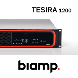 Новые усилители Biamp – полная свобода выбора мощности 