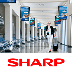 Профессиональные мониторы Sharp серии PN-R – рамка тоньше на 50%