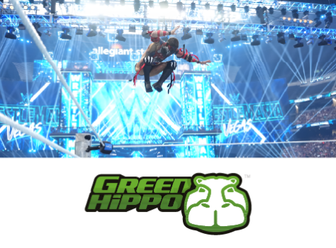 Green Hippo создает впечатляющие миры для WrestleMania