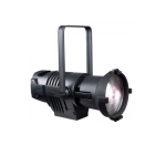 Светодиодный прожектор с линзой френеля, 300Вт, угол луча 15°до 60° (моториз.), RGBAL, Ra>95, управление: DMX, RDM