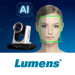 Lumens представляет интеллектуальную PTZ-камеру нового поколения с автоотслеживанием и автокадрированием