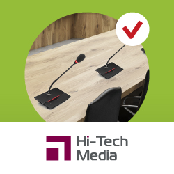 Дискуссионная система Televic D-Cerno на складе Hi-Tech Media