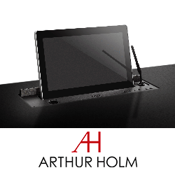 Монитор Arthur Holm UnderCover полностью незаметен в выключенном состоянии