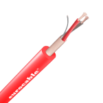 Микрофонный кабель, красный, 6 мм, медный экран