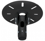 SYSTEM 2 - Потолочное крепление для штанги диаметром 50мм, регулировка наклона, макс. нагрузка 140 кг, цвет черный