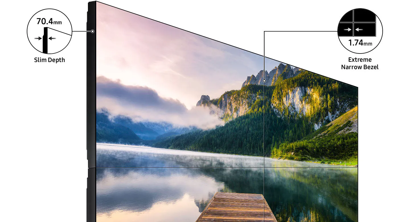 Дисплеи для видеостен Samsung