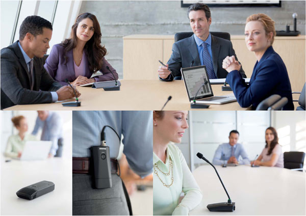 Shure Microflex™ Wireless - беспроводная конференс-система подстраивается под вас