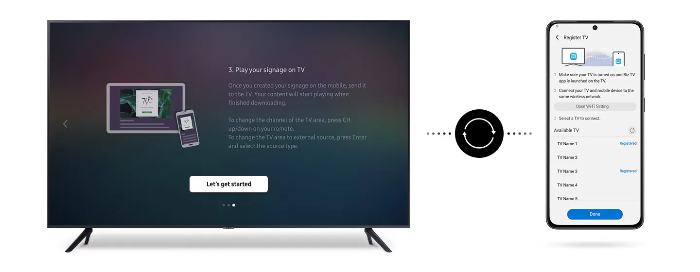 Простая и быстрая настройка | Samsung series-BEA-H