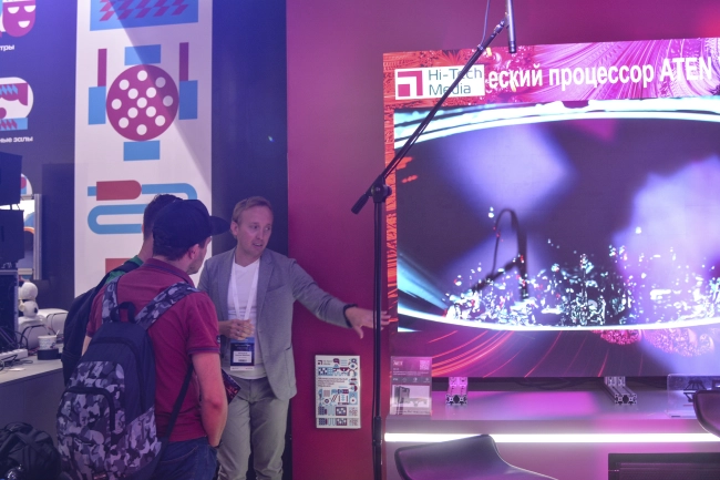 На стенде Hi-Tech Media,участника выставки Light+Audio Tec-2024, фото-34