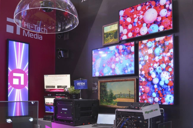 На стенде Hi-Tech Media,участника выставки Light+Audio Tec-2024, фото-33