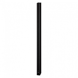 Компактные звуковые колонны для любых интерьеров, Dante, питание PoE, 16 динамиков x 1,5”, цвет черный