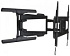 Универсальное настенное крепление для плазменной и ЖK-панели, двойное плечо, для больших панелей до 65", цвет - черный