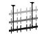 Multibrackets M3477 Потолочное крепление для 3 х ЖК панелей 40-65