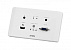 VE2812AEUT- Передатчик HDMI и VGA HDBaseT с монтажной панелью EU и функцией PoH (4K@100м / 1080p@150м) (HDBaseT Class A)