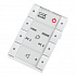 AV-контроллер, 8 кнопок, форм-фактор DK, белый